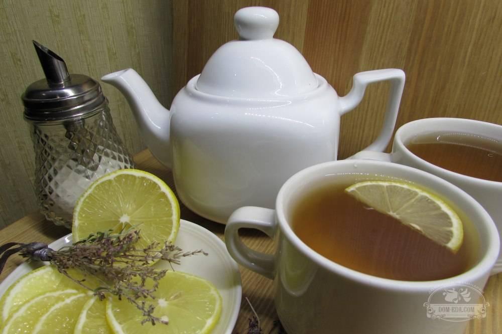 Чай с чабрецом: полезные свойства. чем полезен черный чай с чабрецом и душицей?