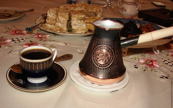 Тонкости приготовления ароматного армянского кофе.