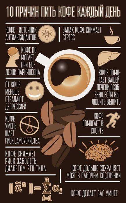 Сколько действует кофе на организм