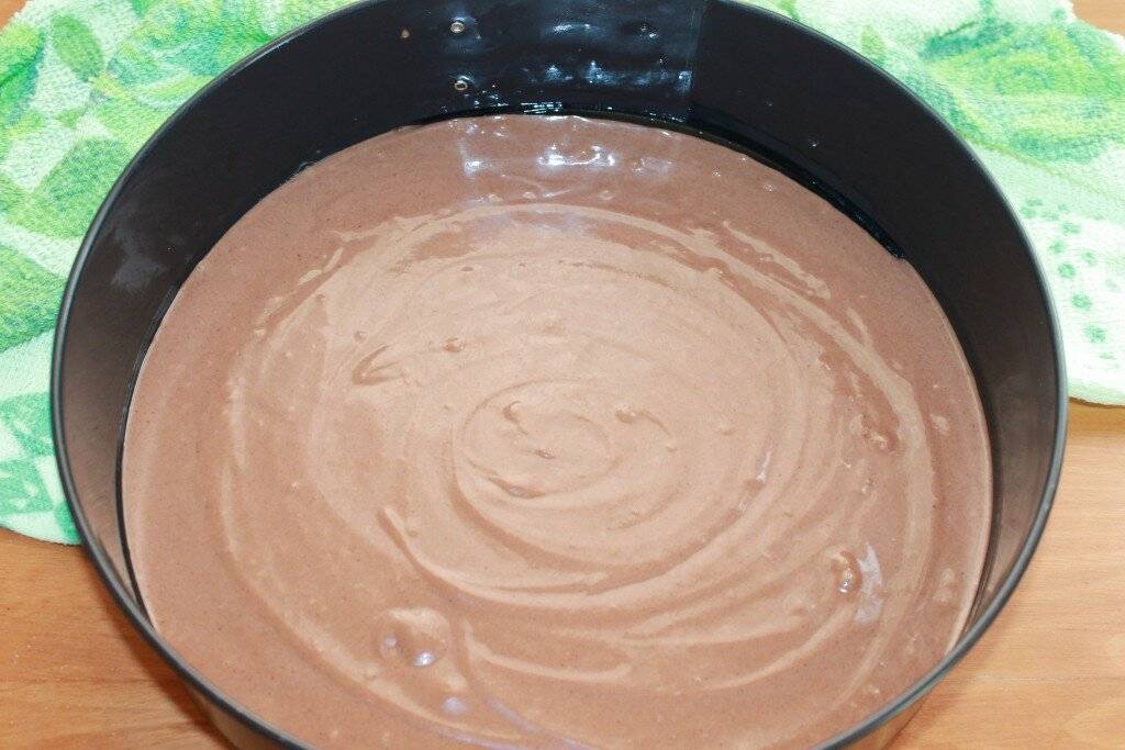 Шоколадный бисквит для торта -пошаговый рецепт с фото