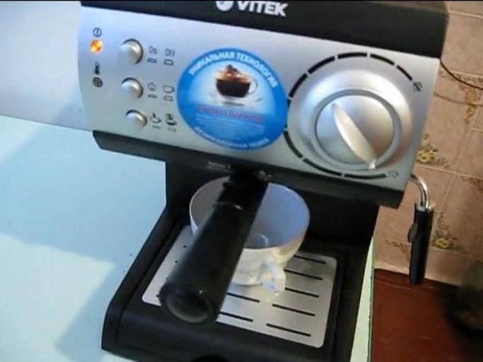 Обзор и инструкция по эксплуатации кофемашин марки Vitek