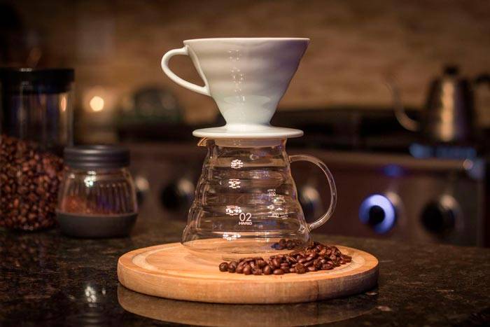Приготовление фильтрованного кофе в домашних условиях