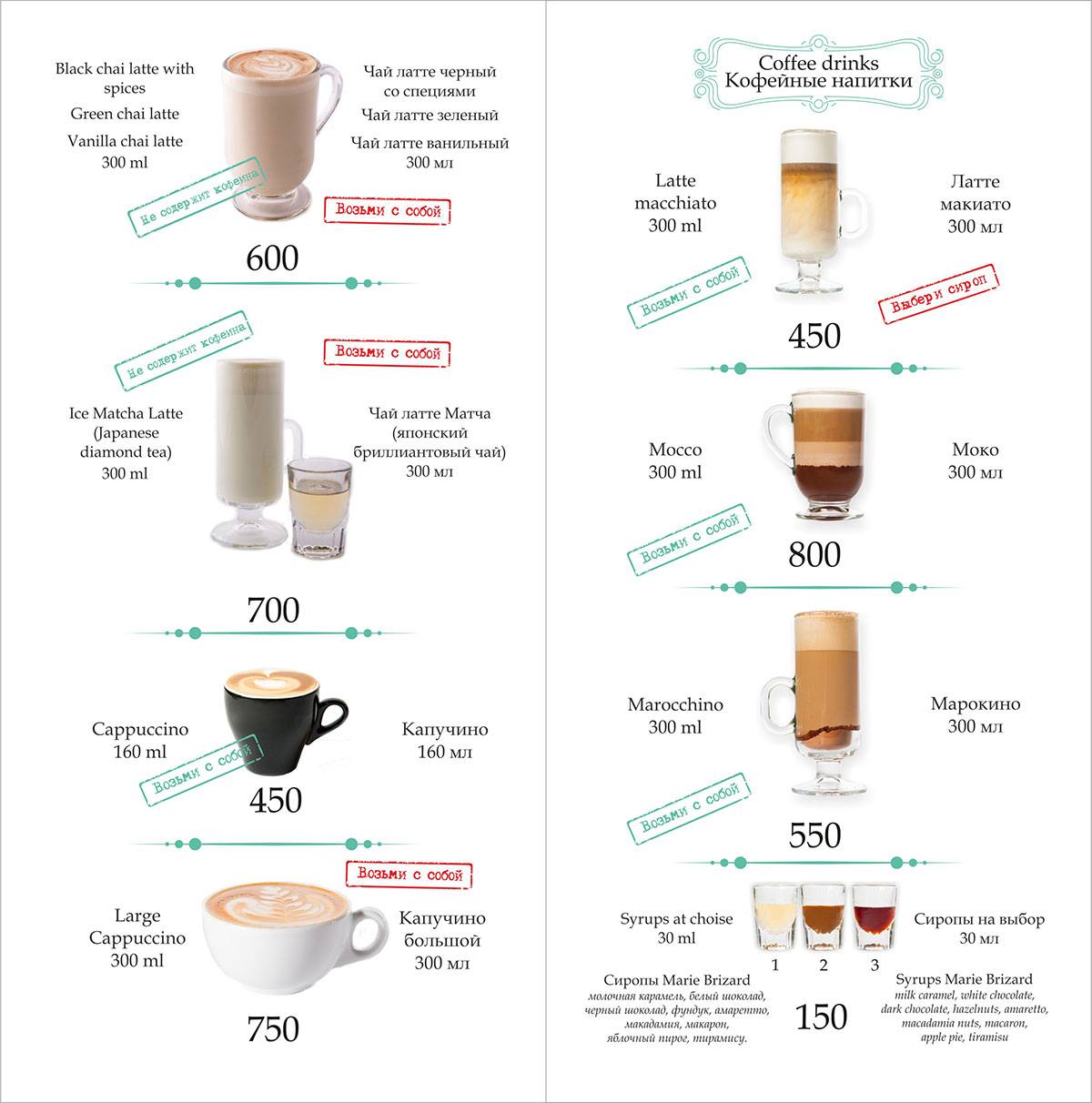 Кофе латте - калорийность и подача, фото и видео рецепт