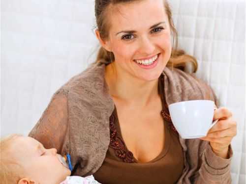 Чай со сгущенкой кормящим мамам