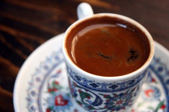 Характеристика и рецепт турецкого кофе