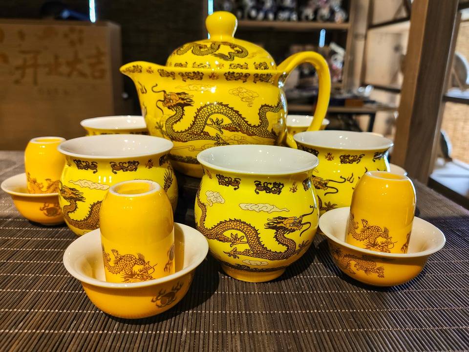 Чай Мэн Дин Хуан Я – прекрасный напиток для чайных церемоний