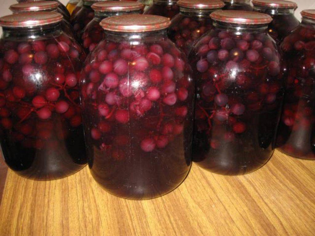 Вкусный компот из винограда на зиму: запасаемся витаминным напитком
