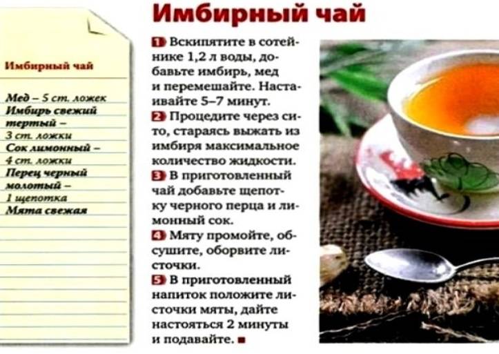 Польза чая с медом и лимоном при простуде: 7 рецептов приготовления!