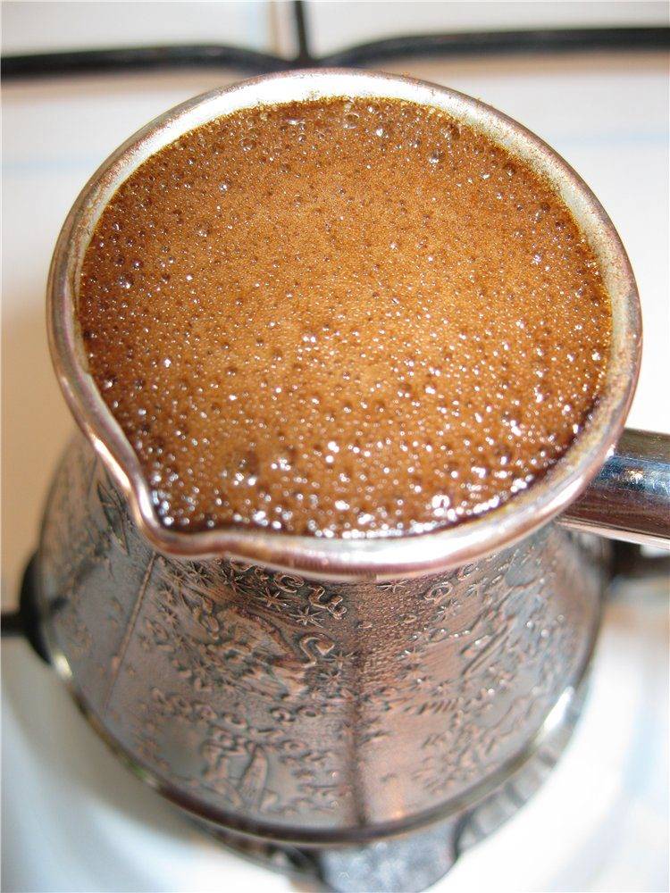 Как сварить кофе с пенкой в турке: пошаговая инструкция