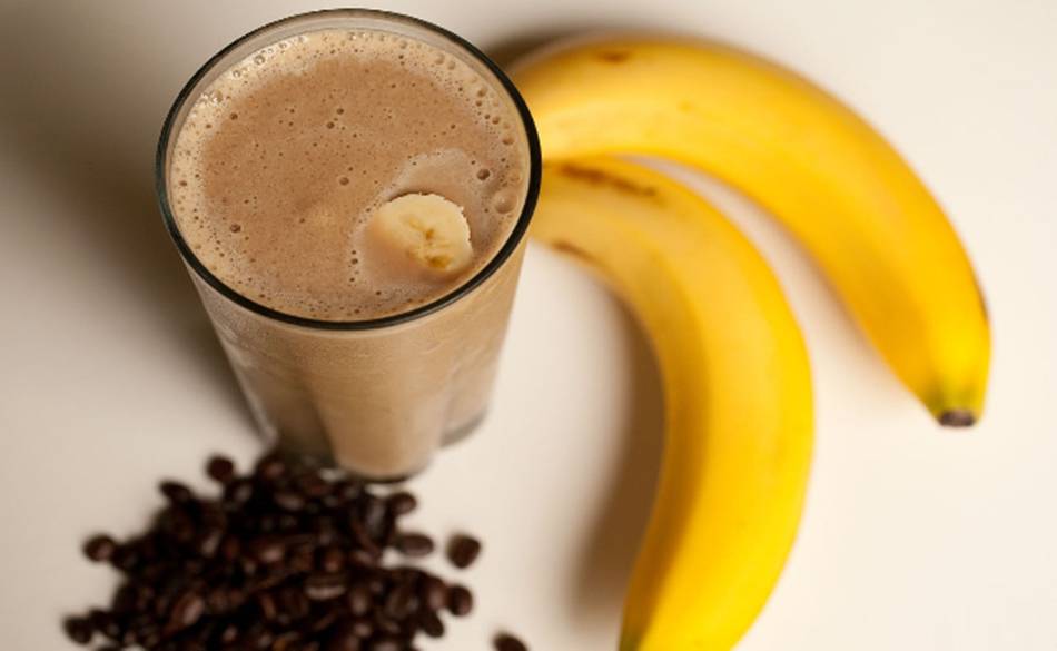 Холодный банановый кофе с мороженым — пошаговый рецепт с фото