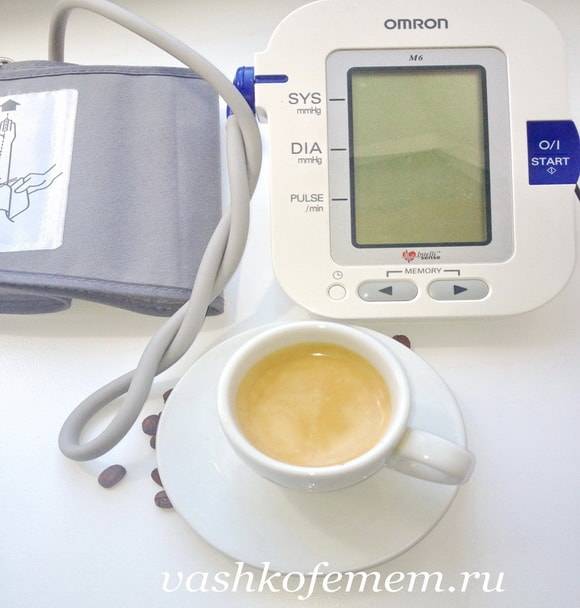 Как кофе влияет на артериальное давление у человека