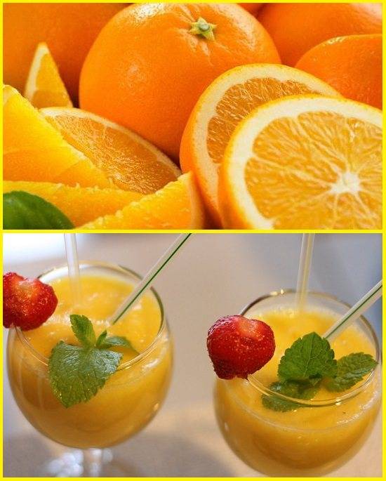 Рецепты смузи из апельсина – цитрусовое наслаждение