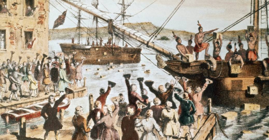 Бостонское чаепитие 1773 года