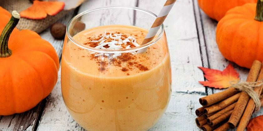 Рецепты витаминного смузи с тыквой