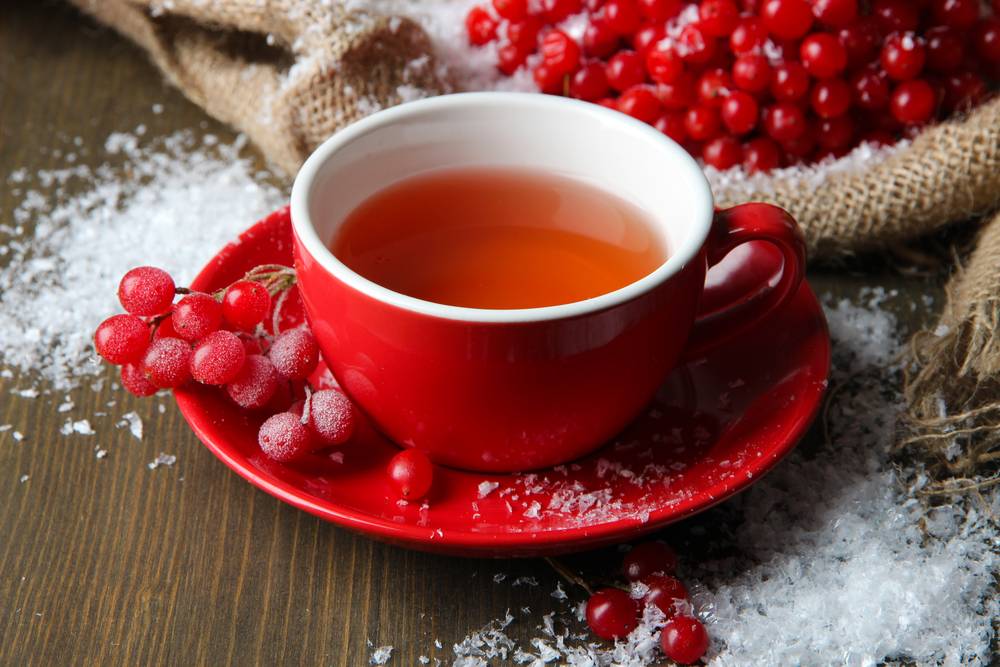 Чай с калиной: рецепты, польза и противопоказания