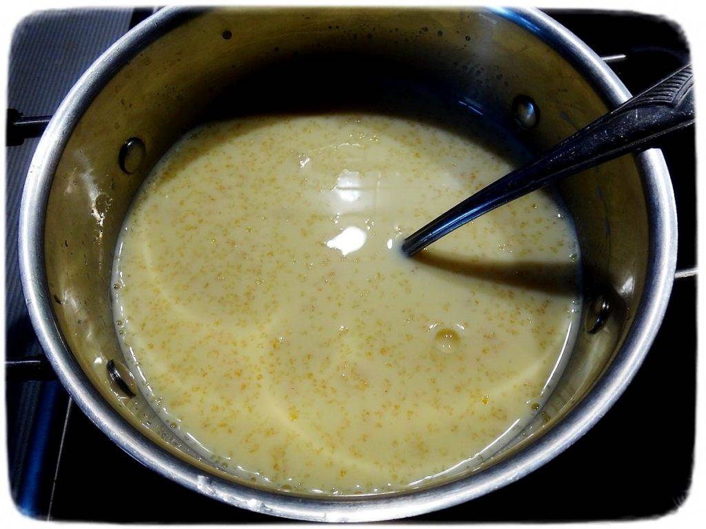Кофейно-молочное желе