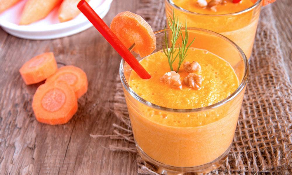 Как готовить смузи из моркови: рецепты для здоровья
