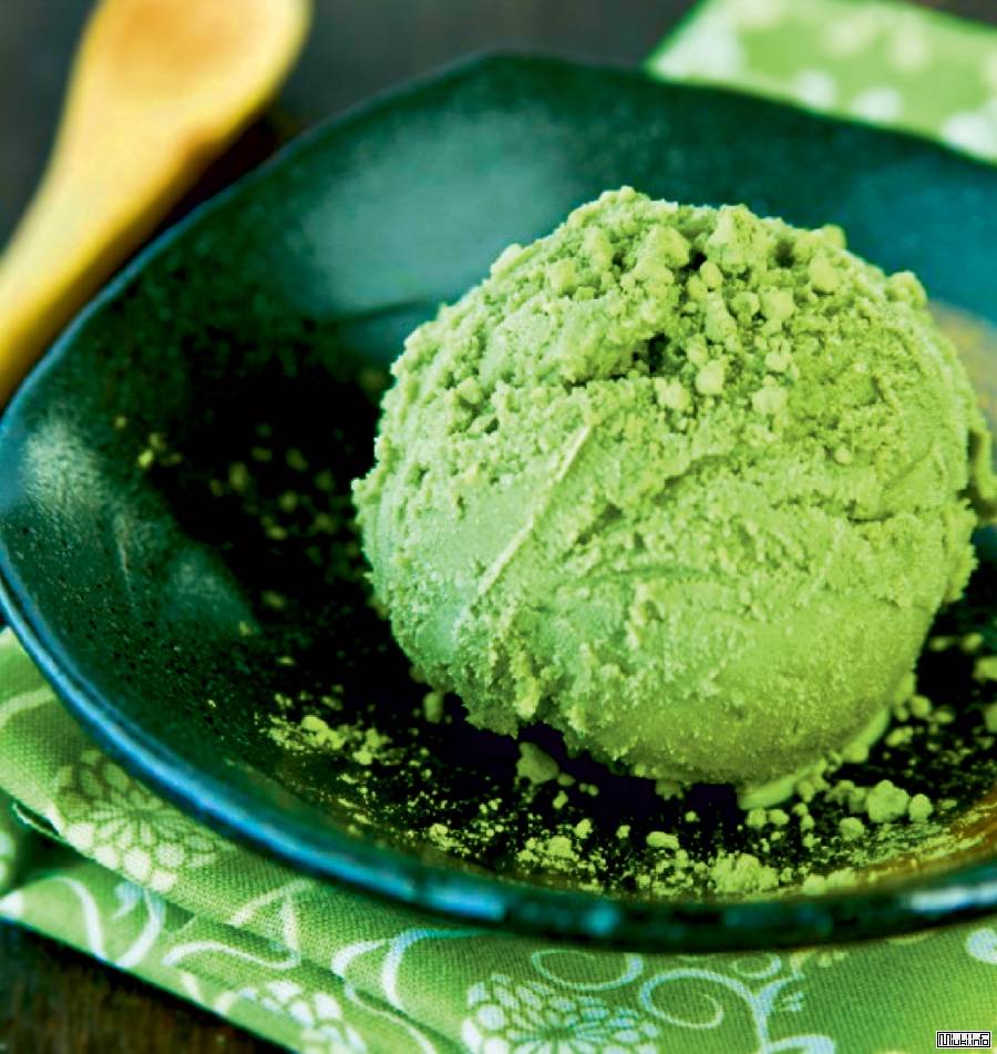 Мороженое из зеленого чая. домашнее мороженое. чем же особенно японское мороженое из зеленого чая