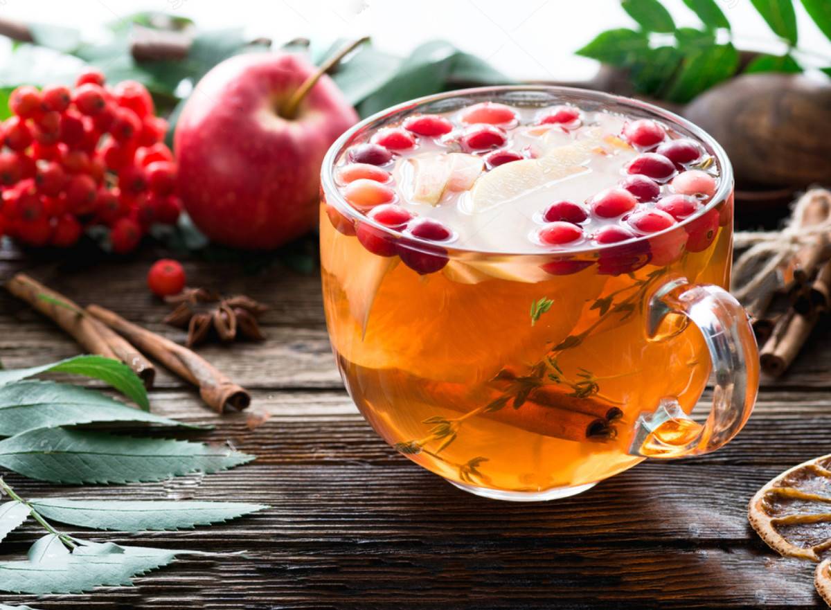 6 рецептов вкуснейшего чая с клюквой