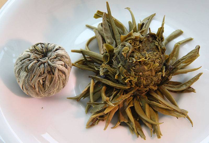 Связанный чай китайский