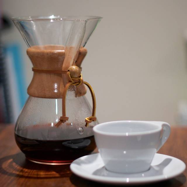 7 простых онлайн шагов для приготовления фильтр кофе в кемексе
