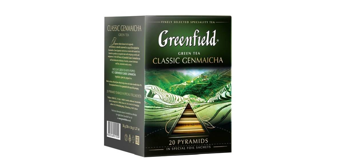 Гринфилд чай в пакетиках