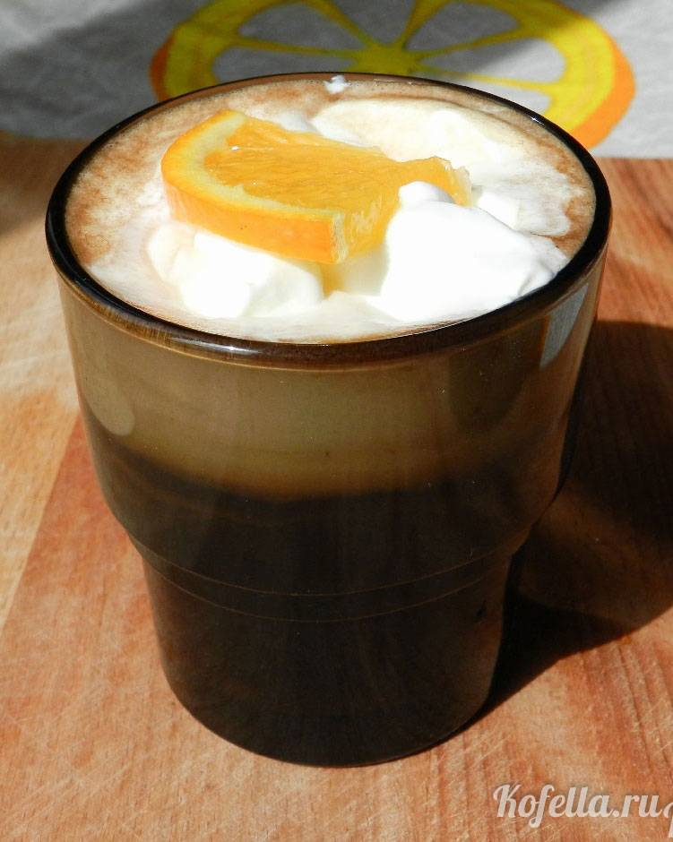 Кофе с апельсиновым соком, пошаговый рецепт с фото