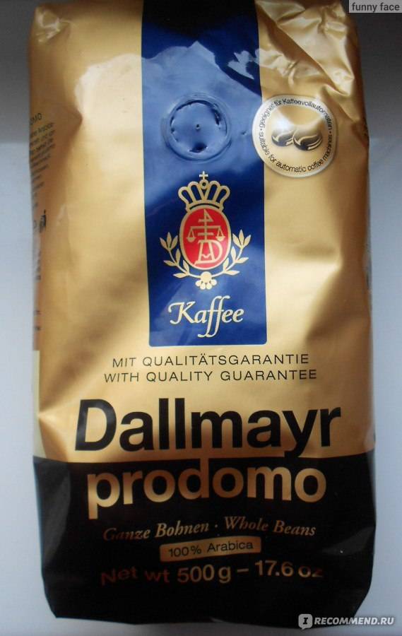 Кофе молотый dallmayr: виды, описание