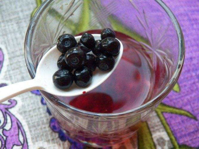Рецепты киселя из черники – варим из ягоды свежей, замороженной и сушеной