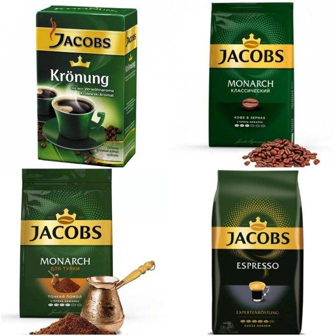 Ассортимент кофе торговой марки Якобс, отзывы покупателей