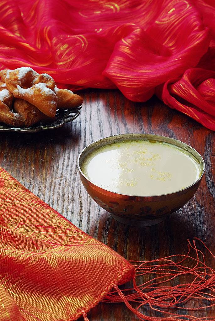 Атканчай – рецепт чая по-уйгурски с молоком и солью