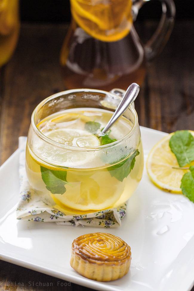 10 полезных свойств зеленого чая с лимоном - пища это лекарство