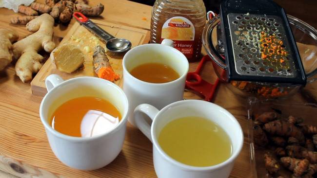 Чай с куркумой - свежий глоток иммунитета