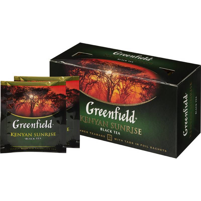 Гринфилд чай в пакетиках