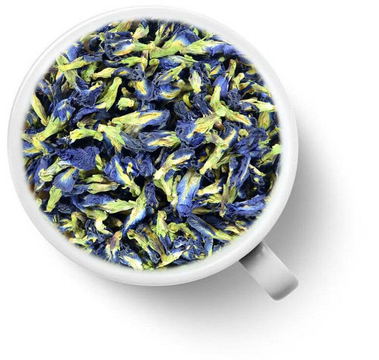 Синий чай из тайланда — «анчан»