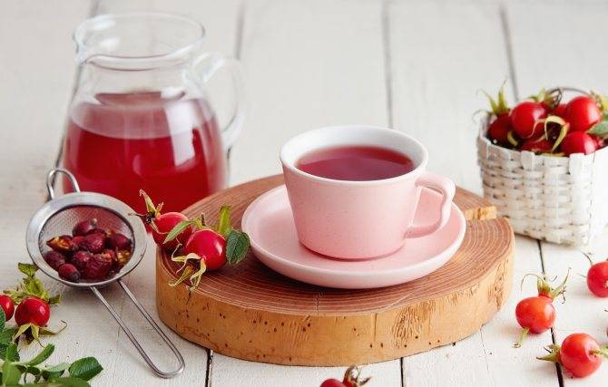 Чай шиповник: действительно ли полезен такой напиток человеку