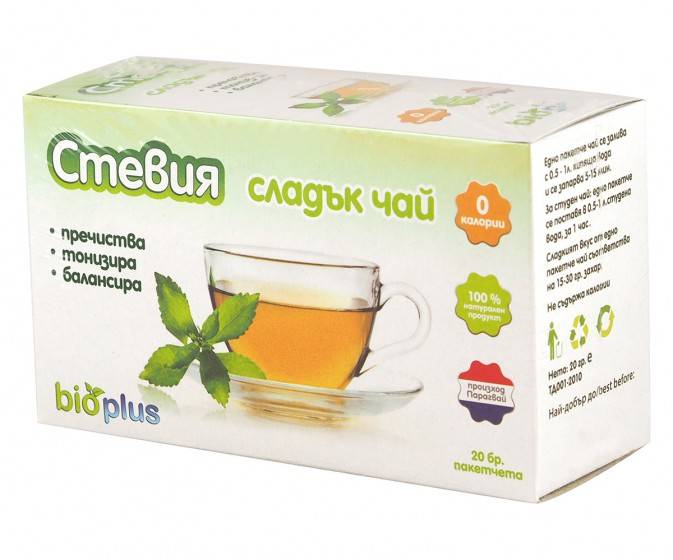 Стевия чай, полезные свойства и противопоказания