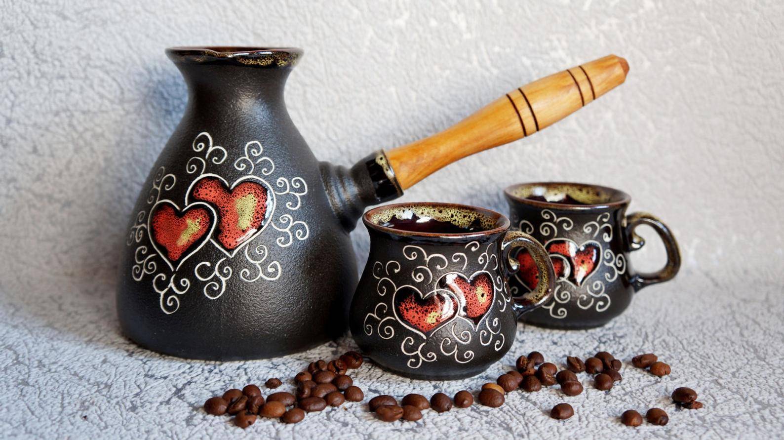 Все о керамической турке от обзора моделей до правил ухода за ней