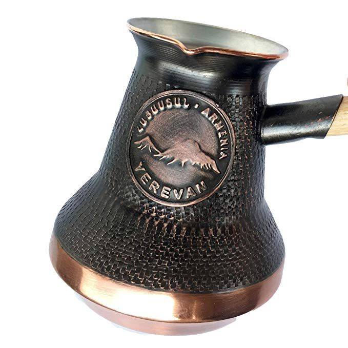 Турка для кофе (джезва): устройство, виды, материалы изготовления