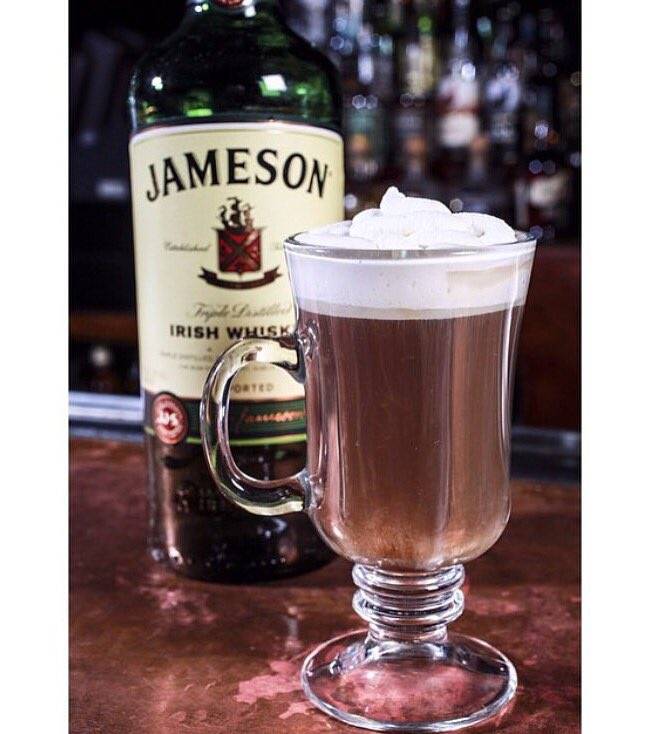 Рецепт коктейля ирландский кофе (irish coffee)