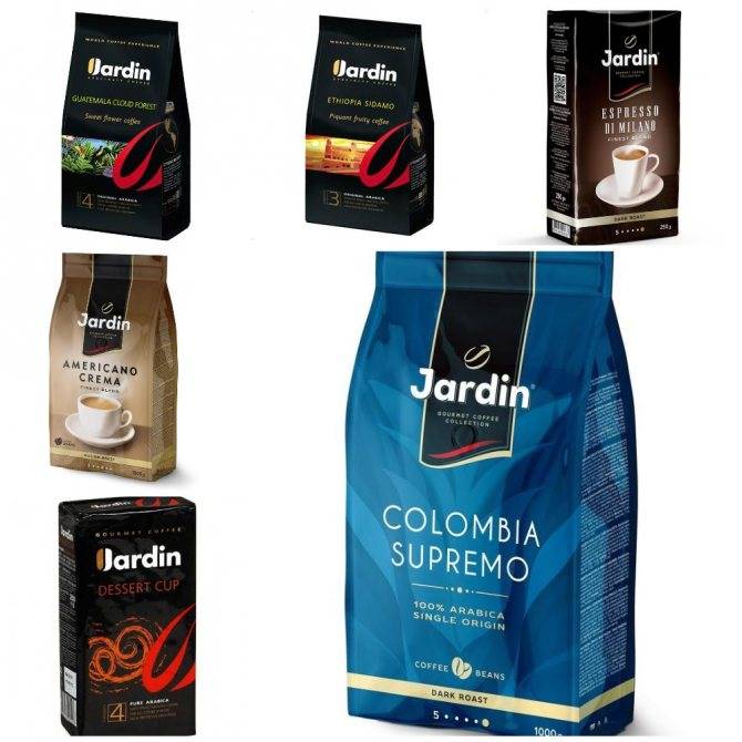Кофе жардин/jardin: особенности, ассортимент, марки, вкусовые качества и рецепты