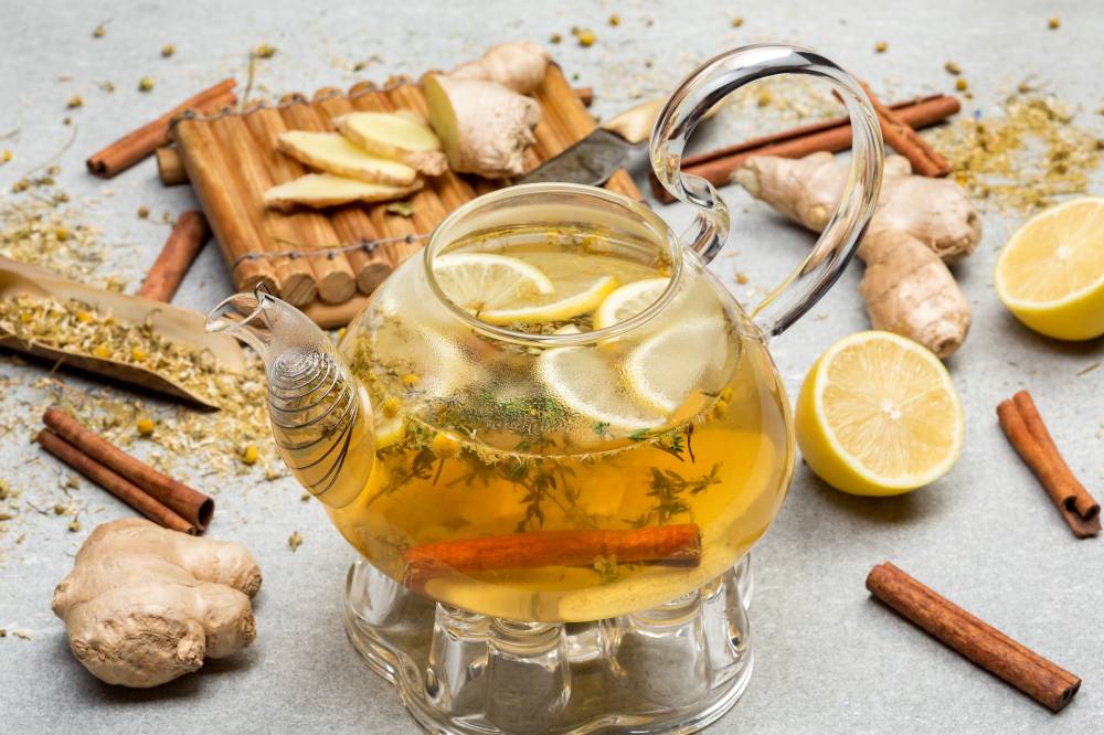 Лучшие рецепты чая с имбирем и лимоном для похудения