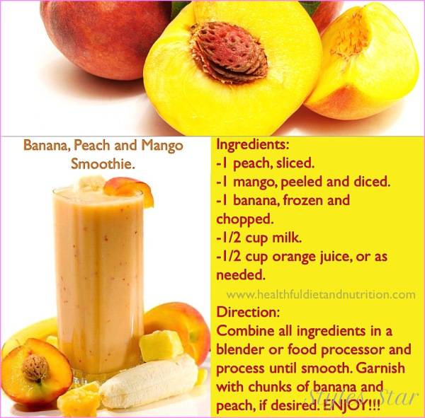 Смузи из манго – рецепты для блендера