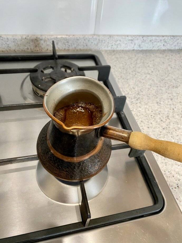 Как сварить кофе в кастрюле