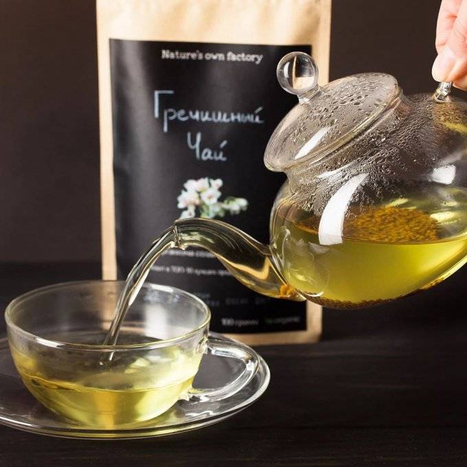 Гречишный (гречневый) чай из семян татарской гречихи
