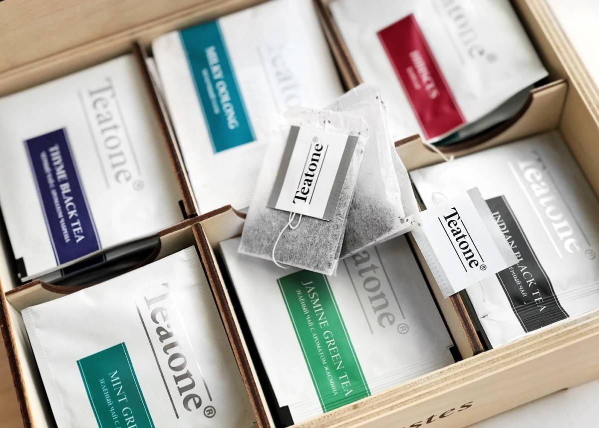 Чай в пакетиках