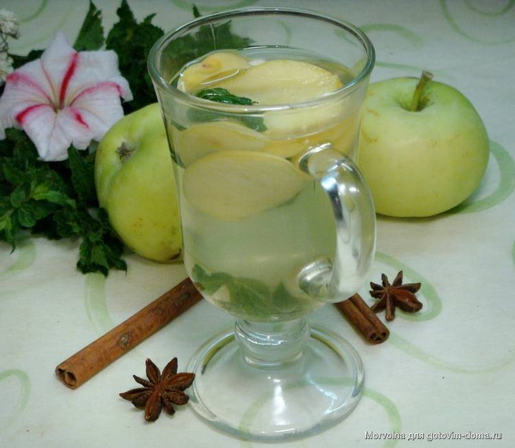 Яблочный чай и его свойства, рецепты приготовления | великий чайный путь