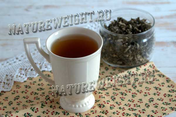 Чай из малиновых листьев