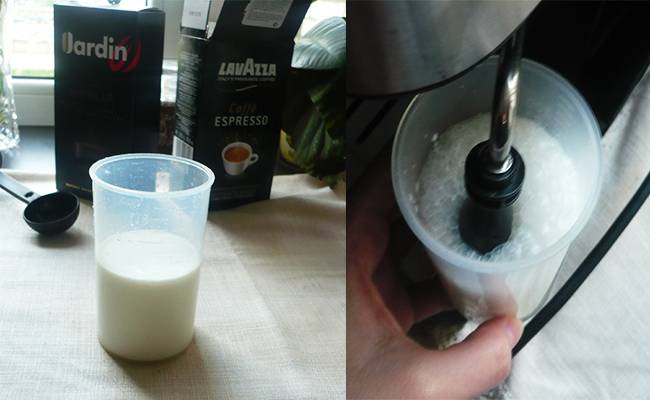 Взбивание молока для капучино, как правильно сделать пенку
