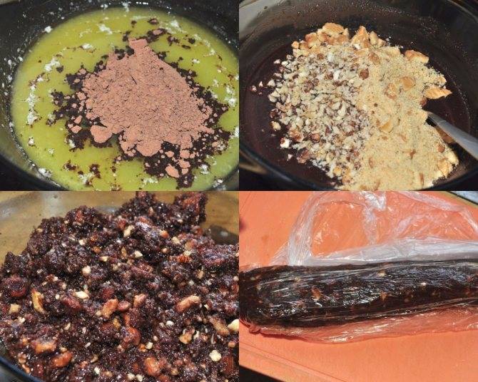 «Минутка» из печенья и какао